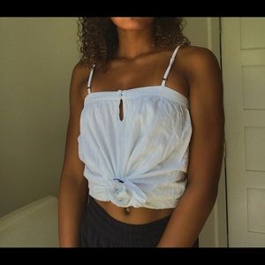 white billabong tank top